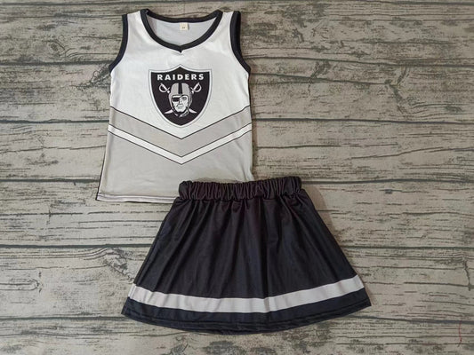 Football Team Black Skirt Set Pre-order 3 MOQ