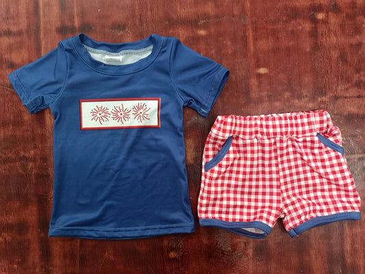 Baby Boys  July 4th Shorts Set Preorder 3 MOQ