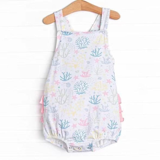 Baby Girls Summer Coral Romper Deadline Time :  19th May
