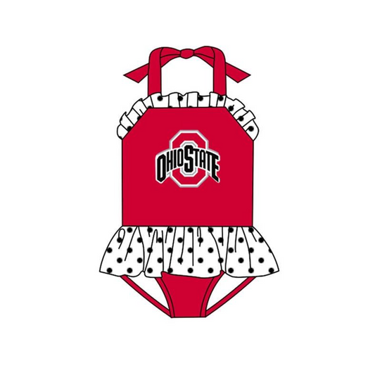 OhioState Football Team Sumemr Girls Swimsuit ,Dealine Time : 21th May