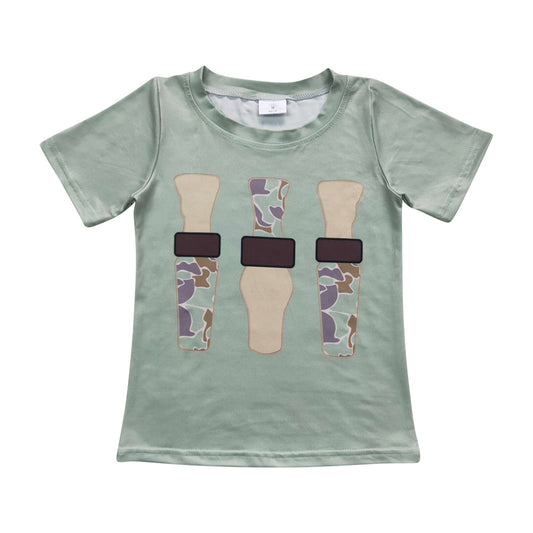 BT0374 Kids Boys Duck bawl short sleeve t-shirt