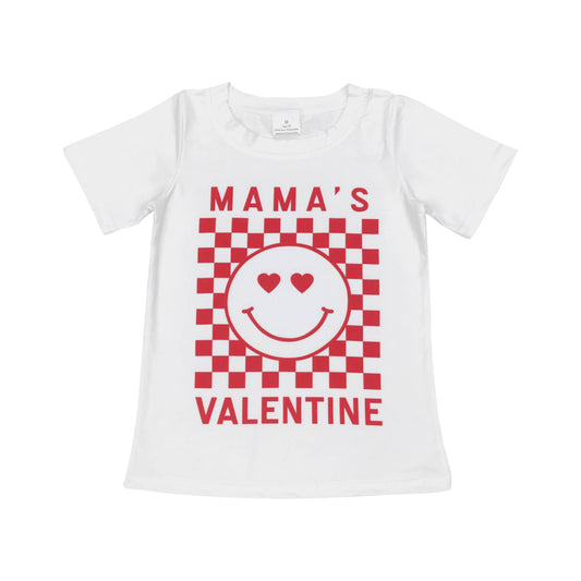 Mama's Valentine Short Sleeve T-shirt