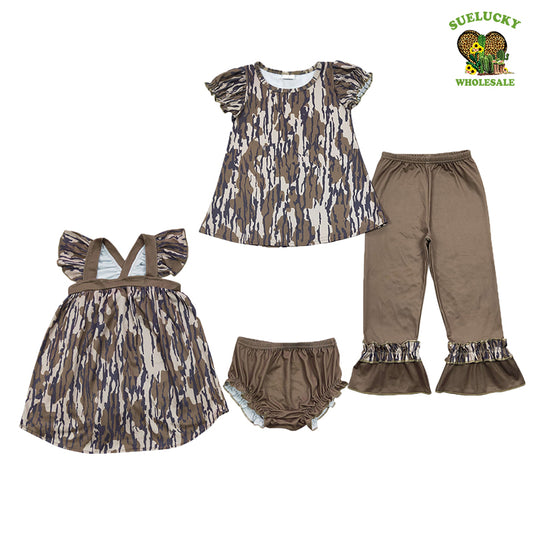 Baby Girls Camo Green Pants Boutique Outfit