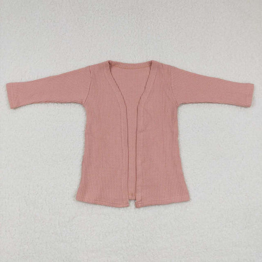 GT0248 Baby Girls Pink Color Cardigen Coat