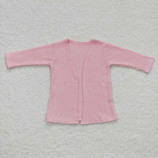 GT0249 Baby Girls Light Pink Color Cardigen Coat