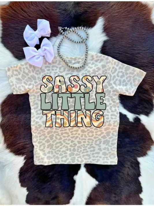 Sassy Little Thing Short Sleeve T-shirt