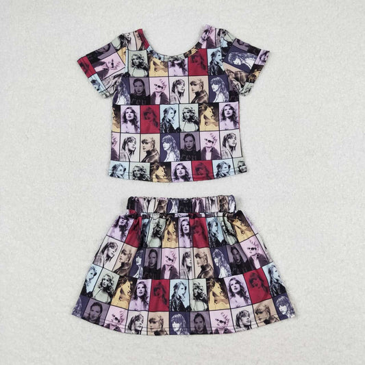 Baby Girls Taylor Swift Top and Skirt Set