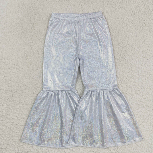 P0177 Girls Fashion Sliver Color disco pants