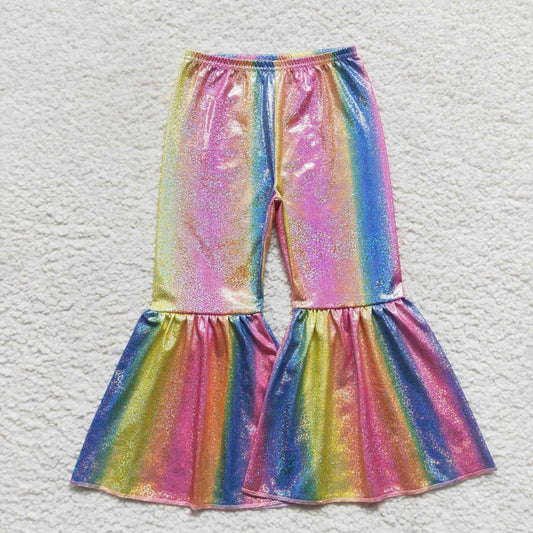 P0178 Girls Fashion colorful disco pants