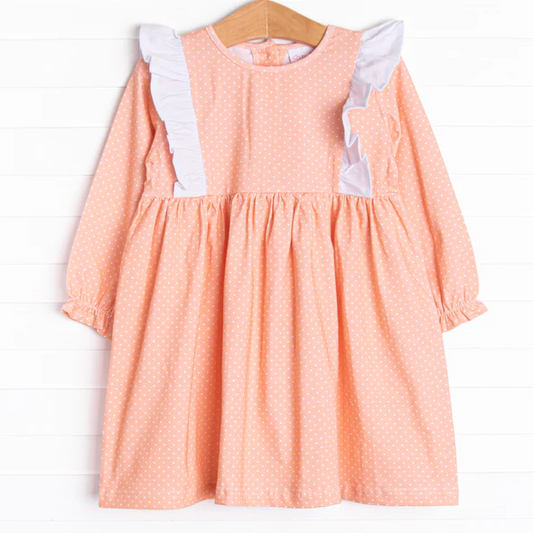 Baby Girls Polka Dot Dress Preorder 3 MOQ