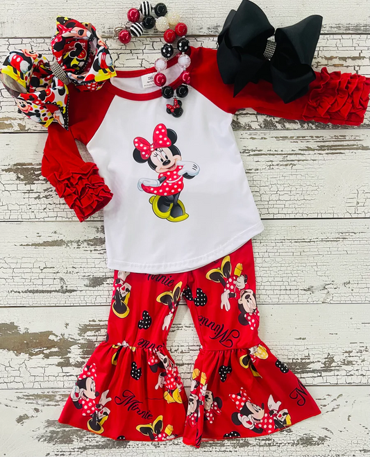 Miss Mouse Bell Bottoms Outfit