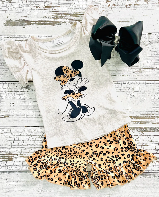 Baby Girls Cartoon Outfit