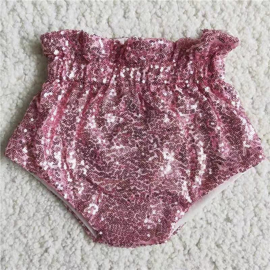 D5-14-1 Pink Color Sequin Bummie
