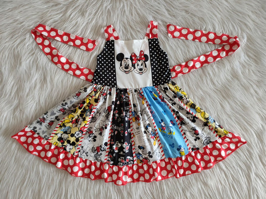 Cute Cartoon Twirl Dress