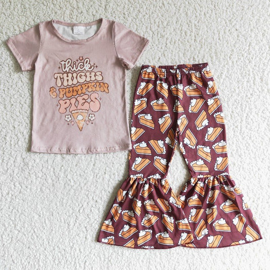 GSPO0185 Kids Girls Thanksgiving Outfit