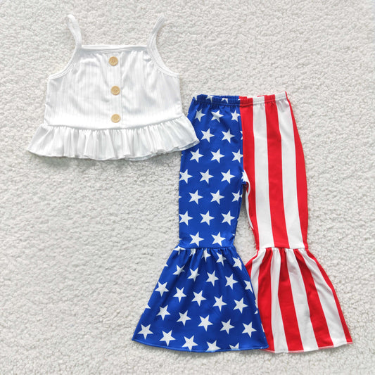 GSPO0480 Baby Girls July 4th Outfit