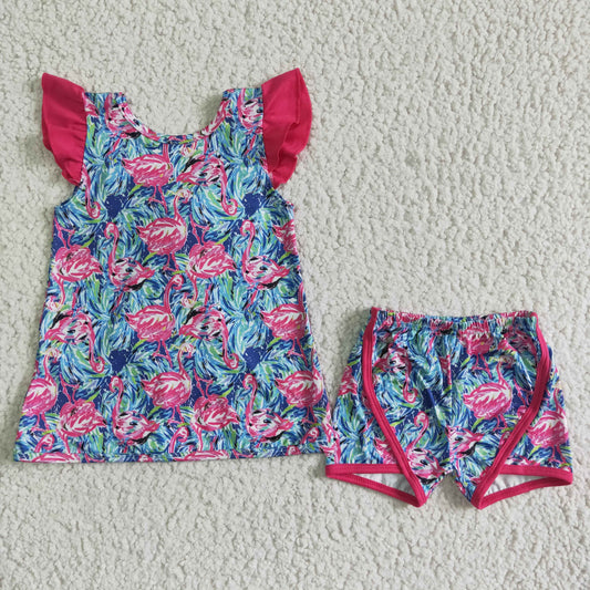 GSSO0100  Summer Girls Flamingo Outfit
