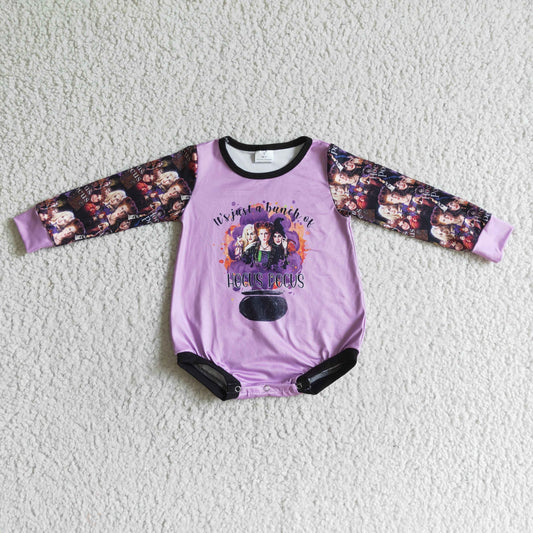 LR0084 Baby Girls Halloween  Shirt Romper