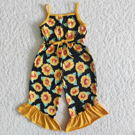 Summer Sunflower Jumpsuit