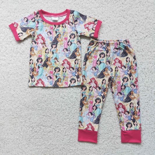 Princess Pajamas Set Girls