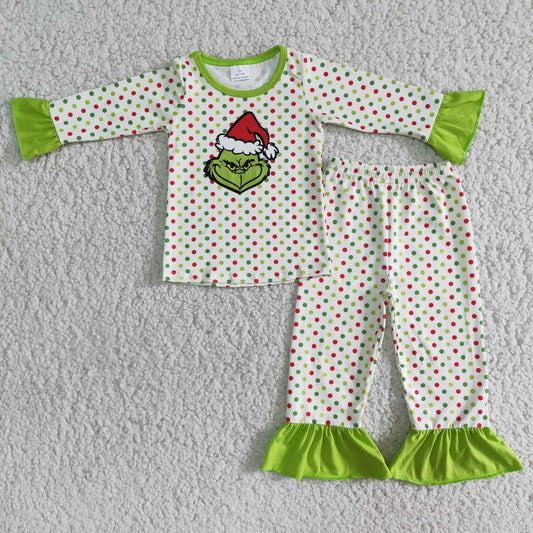 Baby Girls Christmas Pajamas Set