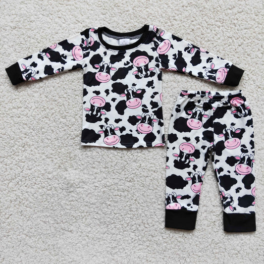 Cute Cow Pajamas Set