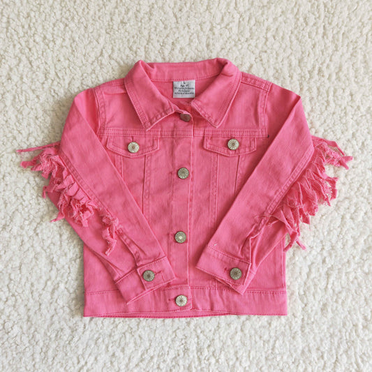 6 A32-30 Hot Pink Color Jacket
