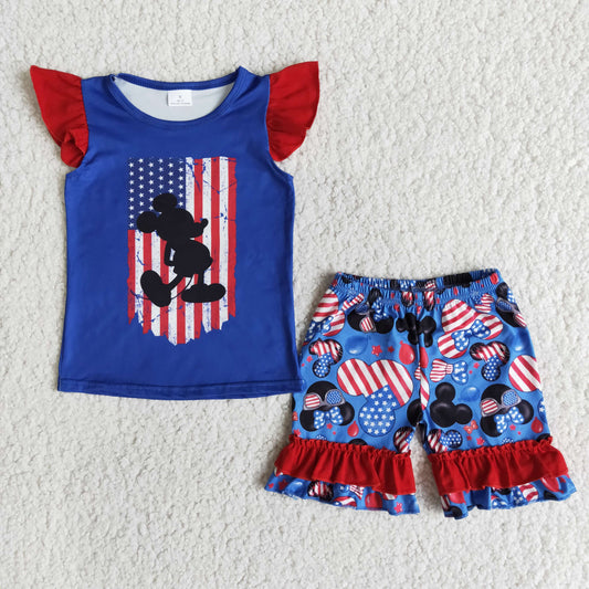 Girls July 4th Outfit