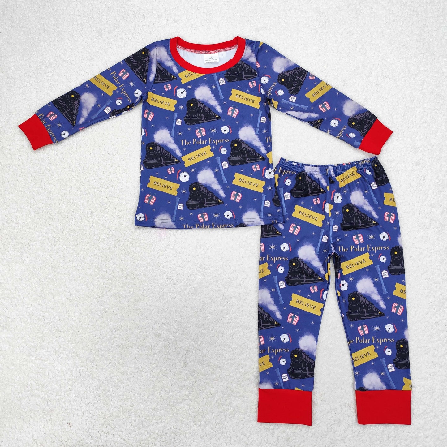 Baby Boys Polar Express Long Sleeve Pajama Set