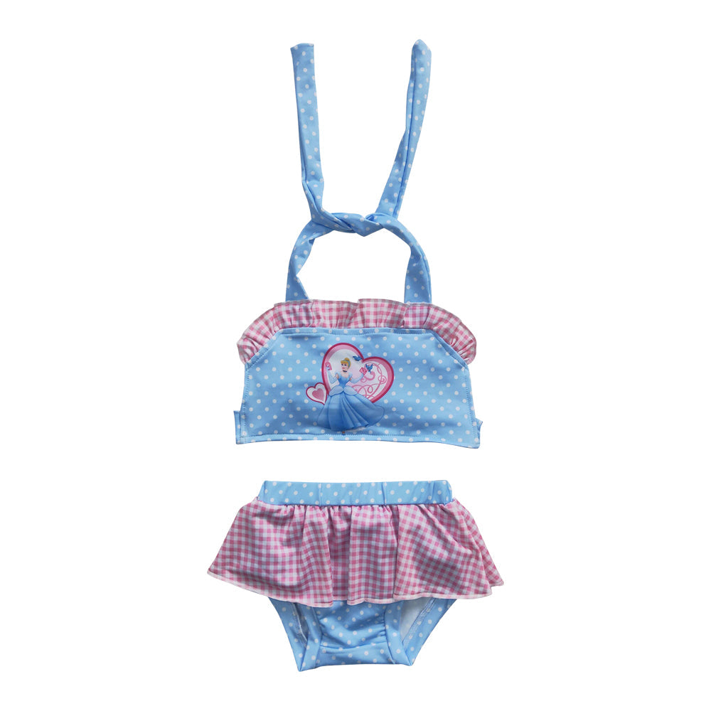 S0059 Baby Girls Princess Swimsuit Set