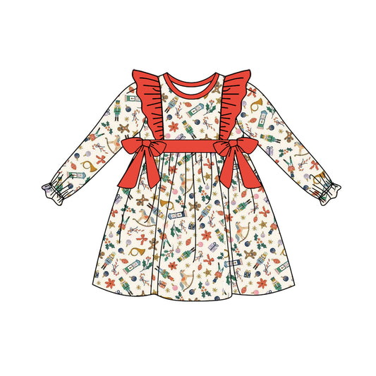 Baby Girls  Christmas Party Dress Pre-order 3 MOQ ）