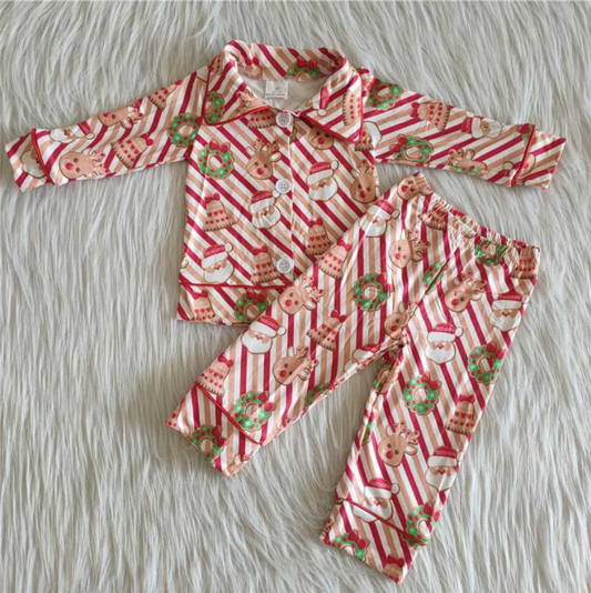 Boys Christmas  Cute Pajamas Set
