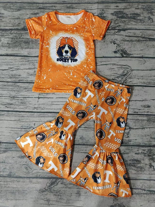 Baby Girls Tennessee Football Team Pants Outfit Pre-order 3 MOQ