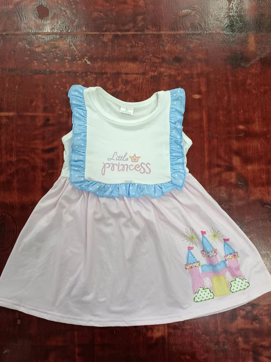 Summer Baby Girls castle Little Princess  Preorder  3 MOQ