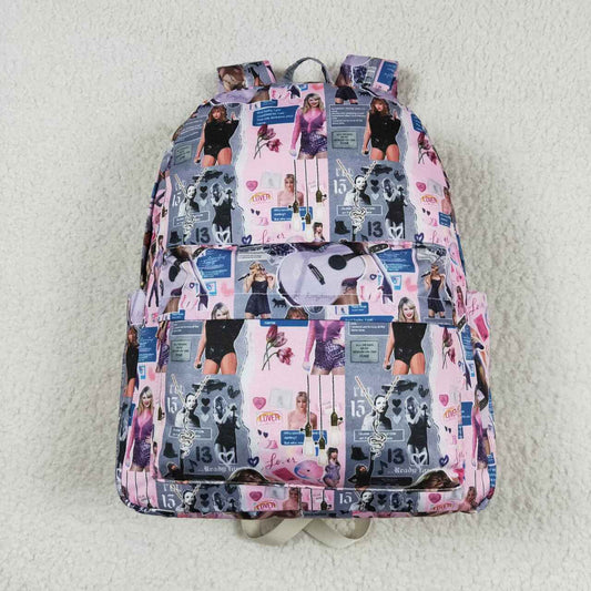 Baby Girls Taylor Swift Backpack School Bag BA0172