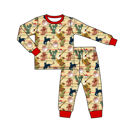 Baby Boys Western Long Sleeve Pajama Set Preorder  3 MOQ
