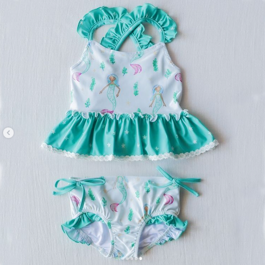 Baby Girls mermaid Swimsuit (5 MOQ) Pre order