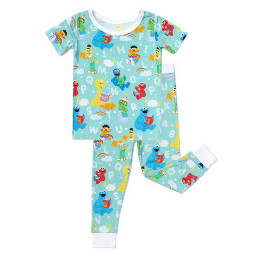 Baby Boys  Cartoon Short Sleeve Pajama Set Preorder