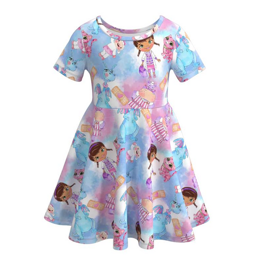 Baby Girls Cartoon Dress Pre-order 3 MOQ