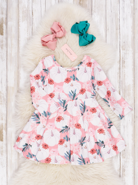 Baby Girls   Pumpkin Dress Preorder 3 MOQ