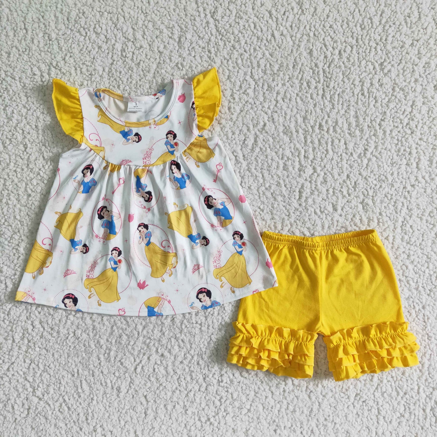 A17-5-1  Summer Girls Snow White Princess Outfit