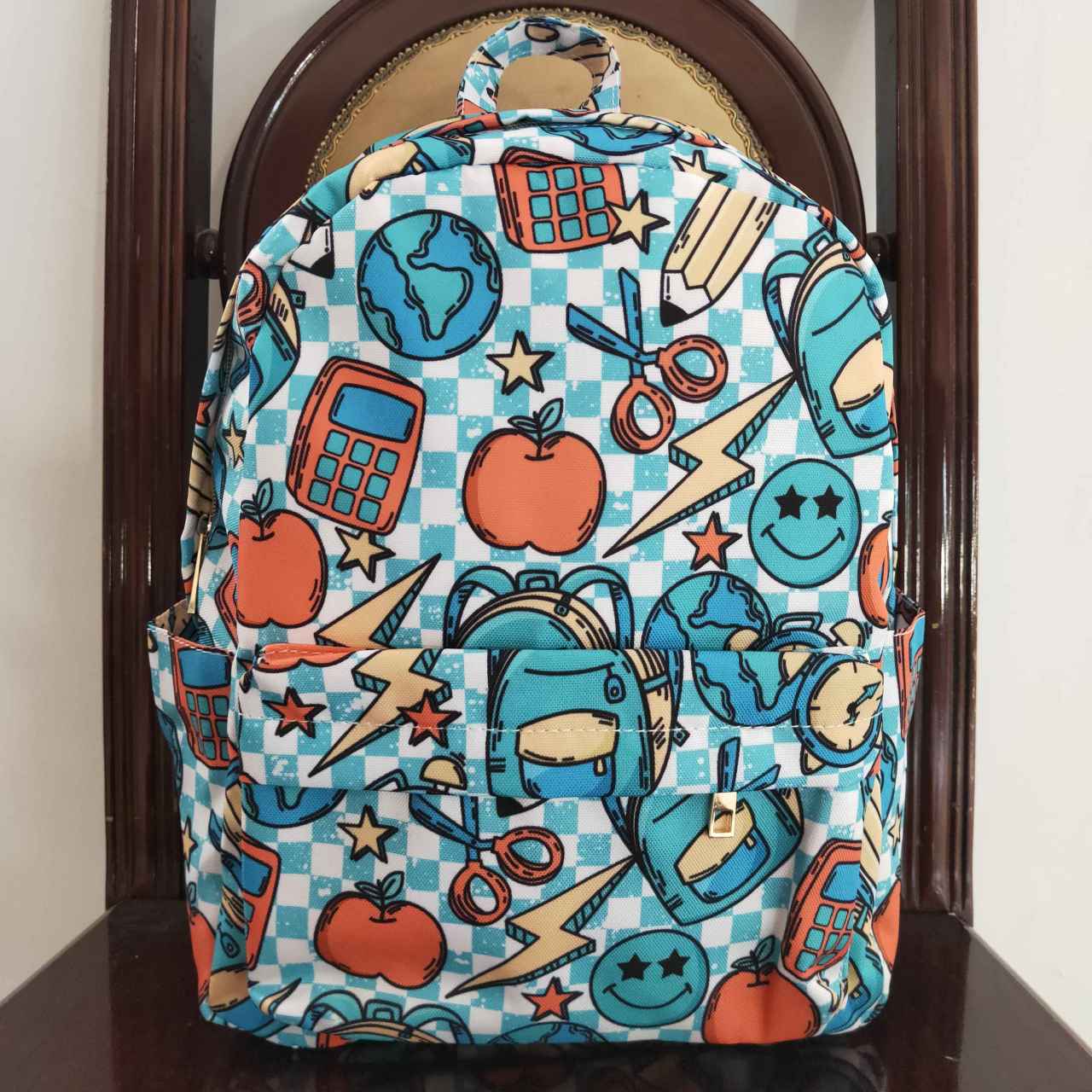 BA0071 Kids Back to School Apple  Bags