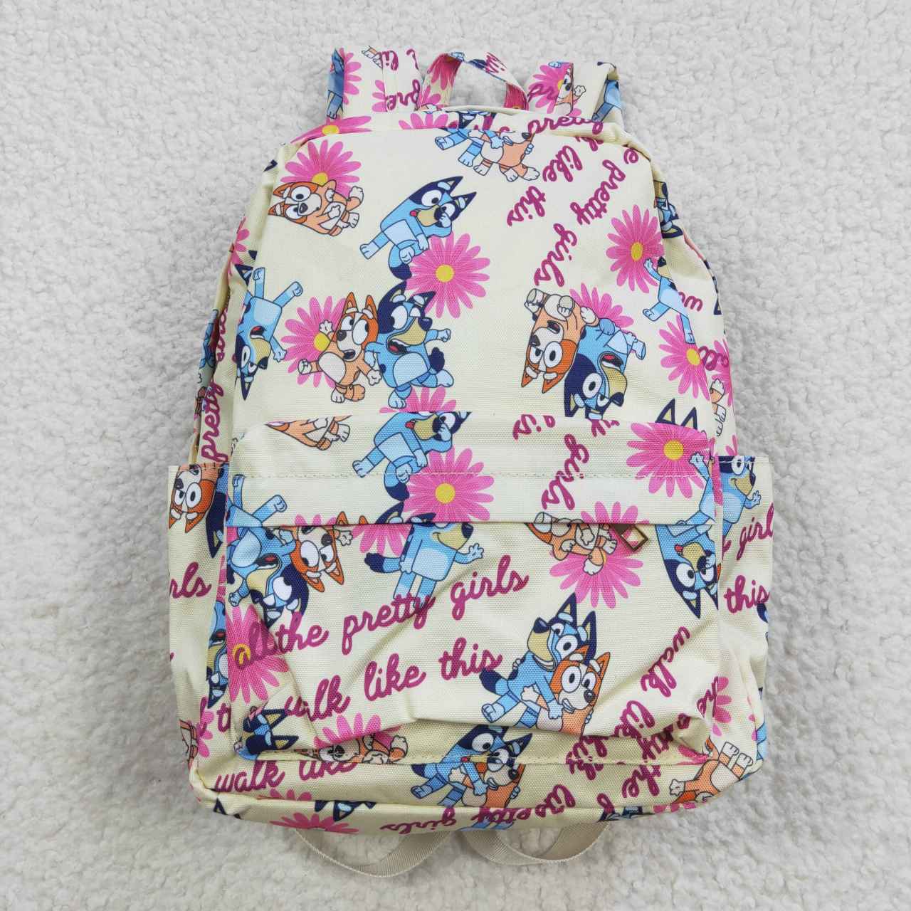 BA0112 Baby Girls Cartoon Dog Backpack Bag