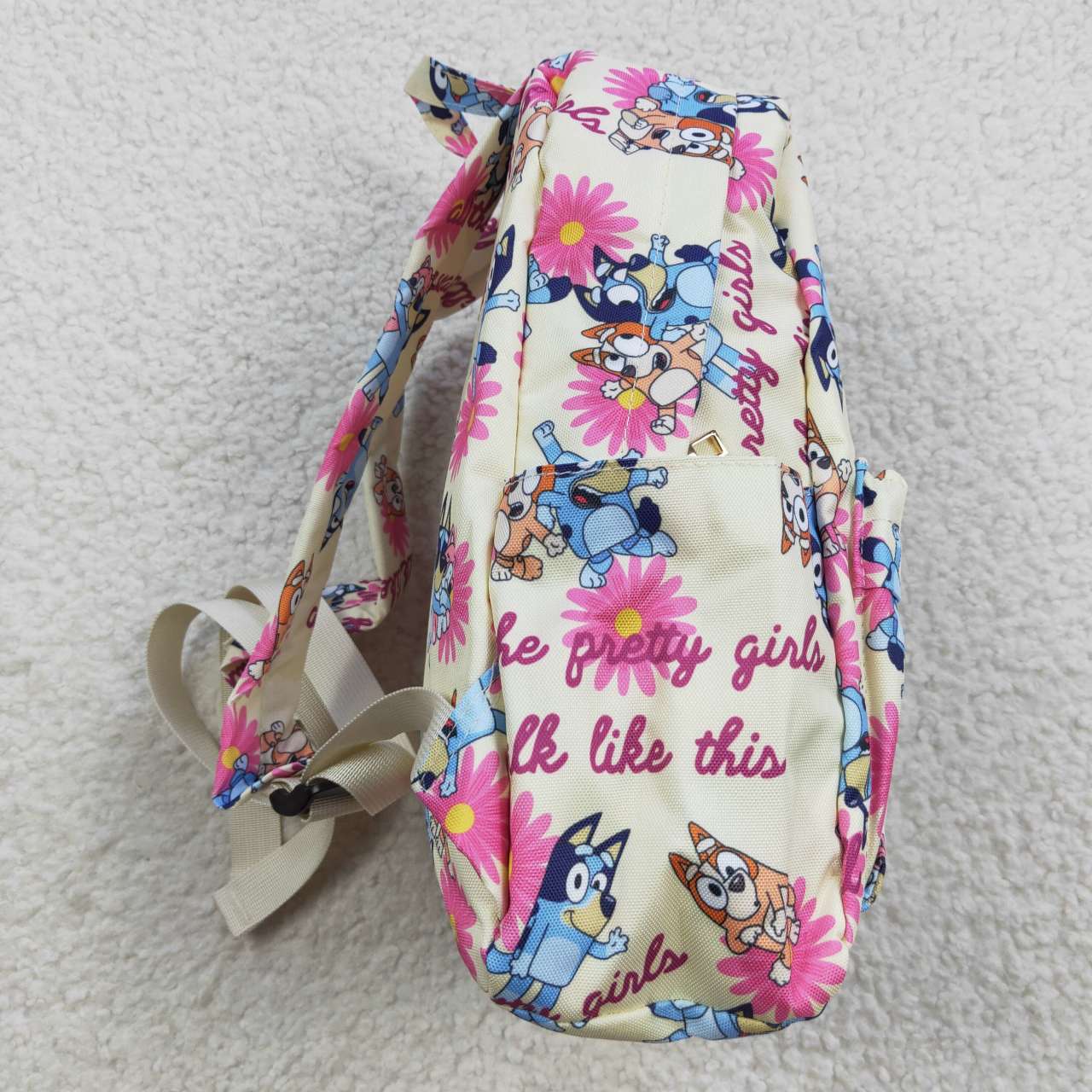 BA0112 Baby Girls Cartoon Dog Backpack Bag