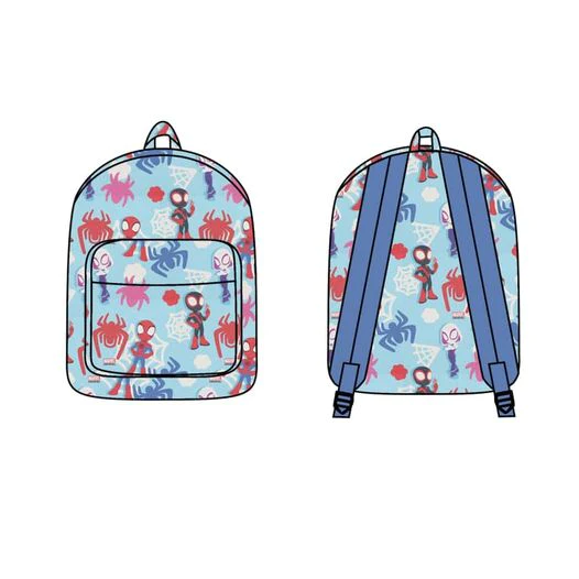 Preorder BA0127 Boys spider hero Cartoon Backpack Bag