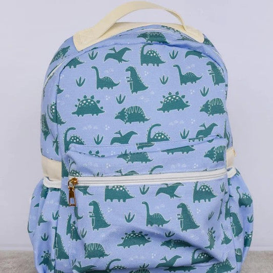 BA0221 Baby Boys Green Dinosaur Backpack School Bag Pre-order