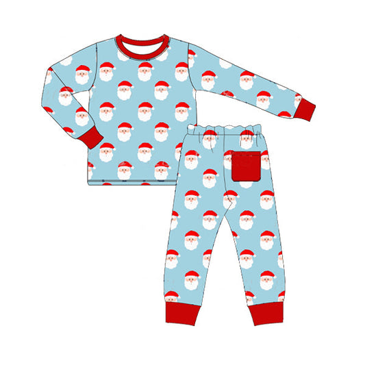 Baby Boys Christmas Santa Pajama Set Preorder