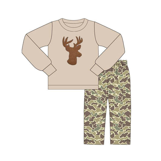Baby Boys reindeer camo pants  Set Preorder