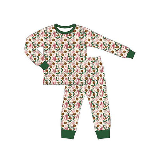 Baby Boys Christmas  Cake Pants Pajama Set Preorder