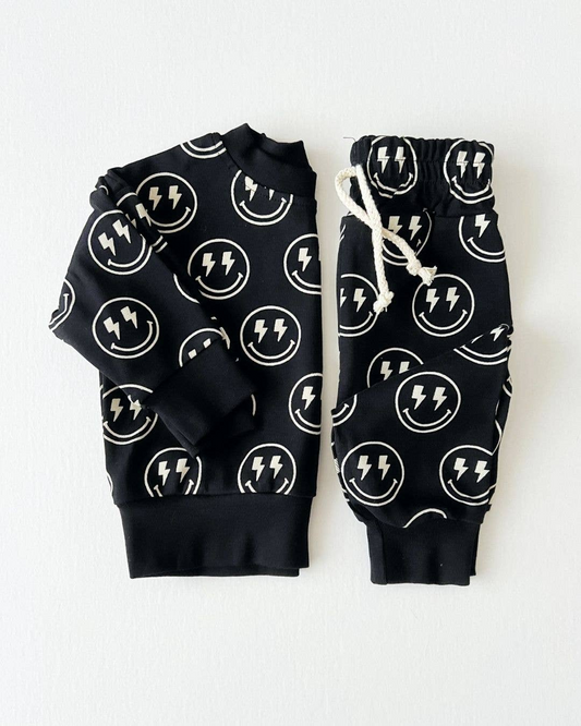 BLP0565 Happy Face Boys Pants Outfit Preorder